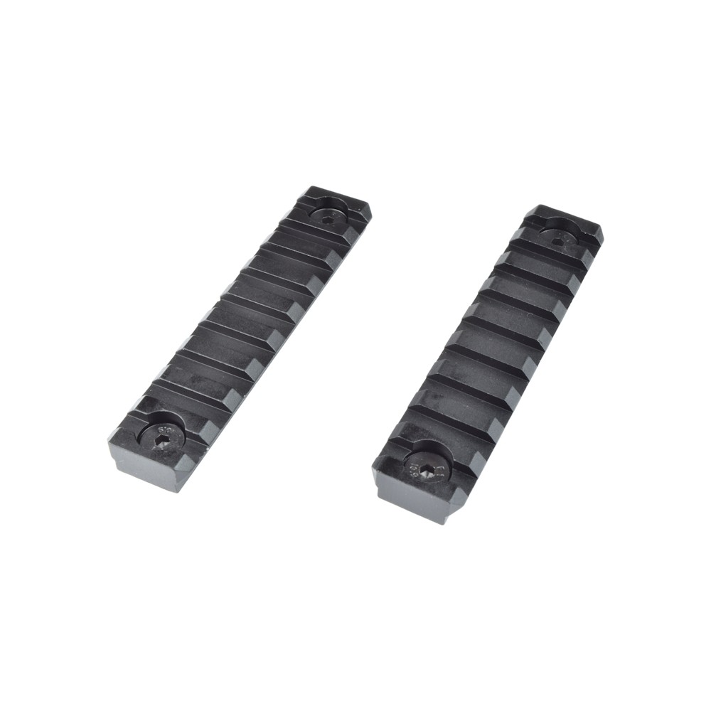 JS-TACTICAL SLITTA STANDARD 20mm 9 SLOTS PER M-LOK NERO - 2 PEZZI (JS-MLR9)