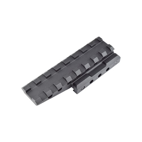 JS-TACTICAL 8 SLOTS STANDARD 20mm RAIL 1/2 INCH RISER BLACK (JS-TACRS)