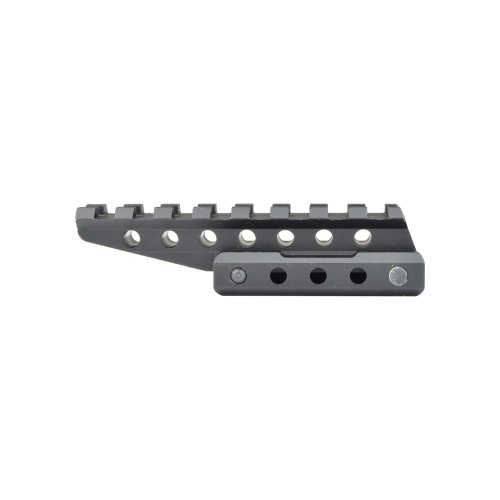 JS-TACTICAL RIALZO 1/2 POLLICE SLITTA STANDARD 20mm 8 SLOTS NERO (JS-TACRS)