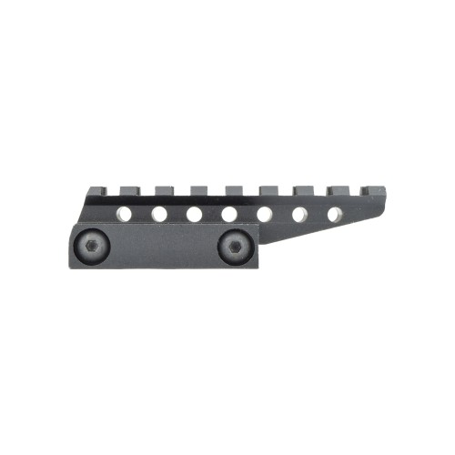 JS-TACTICAL RIALZO 1/2 POLLICE SLITTA STANDARD 20mm 8 SLOTS NERO (JS-TACRS)