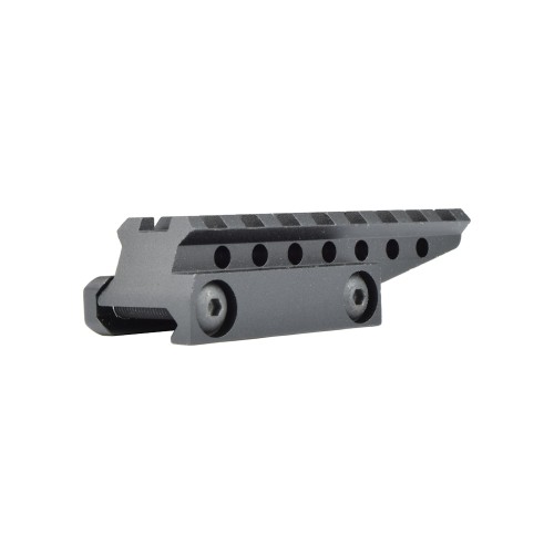 JS-TACTICAL 8 SLOTS STANDARD 20mm RAIL 1/2 INCH RISER BLACK (JS-TACRS)