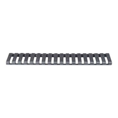 JS-TACTICAL 4 COPRI SLITTA STANDARD 20mm IN GOMMA 17 SLOTS NERO (JS-S17RC)