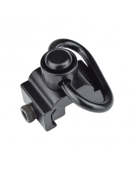 JS-TACTICAL QD SLING SWIVEL WITH 20mm RAILS MOUNT BLACK (JS-SW43 ...