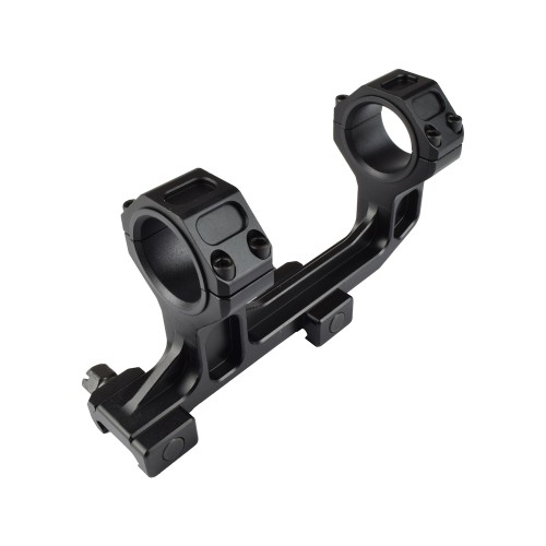 JS-TACTICAL ANELLI ALTI PER OTTICA DIAMETRO 30mm/1" NERO (JS-CDLD8)