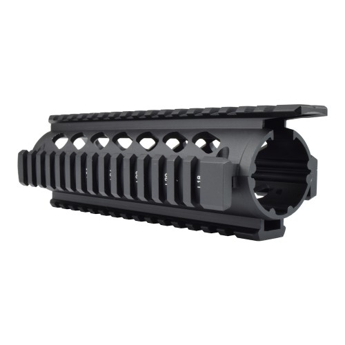 JS-TACTICAL HANDGUARD CARBINE LENGTH QUAD RAIL WITH EXTENSION BLACK (JS-13T)