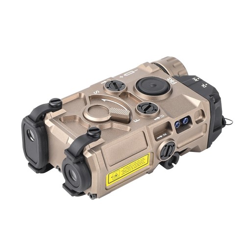 WADSN AIMING DEVICE RED/IR LASER WITH WHITE LED DARK EARTH (WD6081-T)