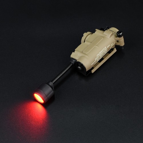 WADSN TACTICAL LED/IR FLASHLIGHT FOR HELMETS DARK EARTH (WD05001-T)