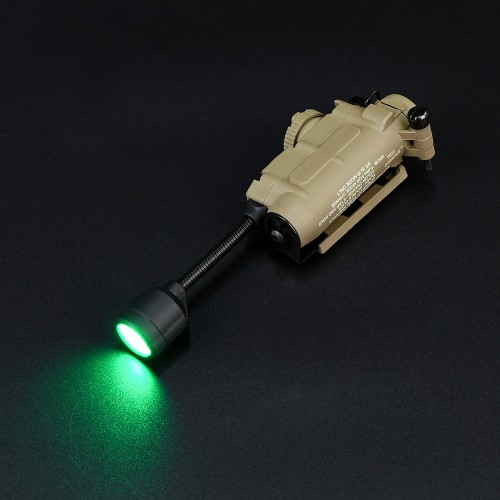 WADSN TACTICAL LED/IR FLASHLIGHT FOR HELMETS DARK EARTH (WD05001-T)