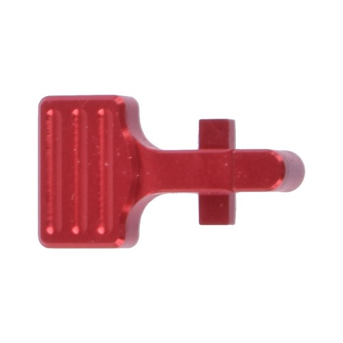 RETROARMS CNC BOLT CATCH AR15 TYPE B RED (RA-6865)