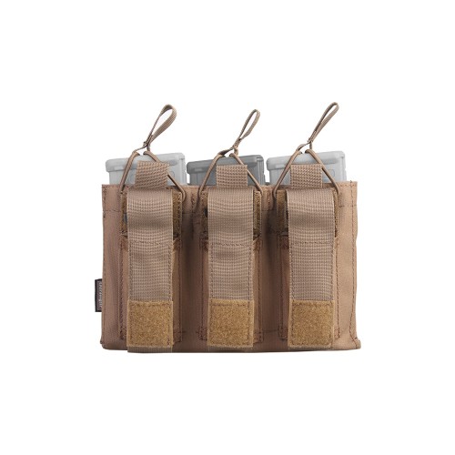 EMERSONGEAR TRIPLE MAGAZINE POUCH COYOTE BROWN (EM6363CB)