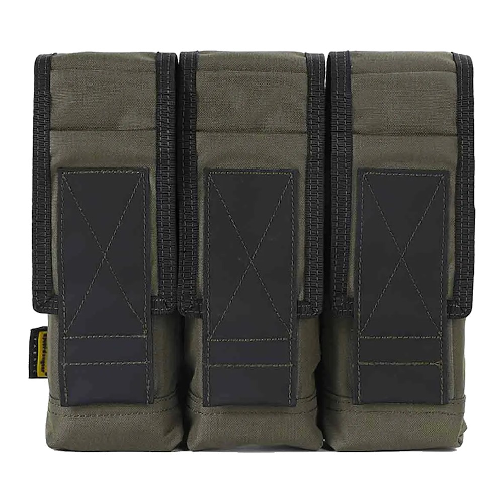 EMERSONGEAR 7.62 TRIPLE MAGAZINE POUCH RANGER GREEN (EM6412RG)