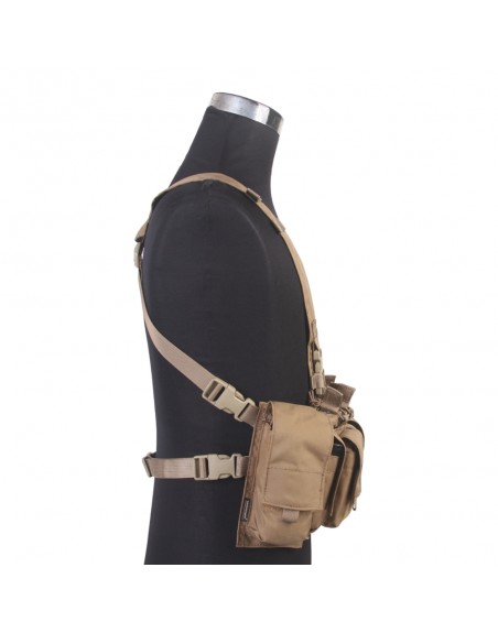 EMERSONGEAR TACTICAL CHEST RIG COYOTE BROWN (EM7329CB) | Jolly Softair