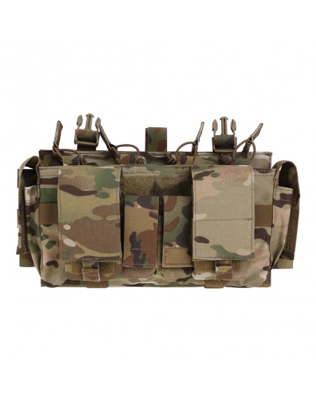 Chest Rig Pack Panel EMERSONGEAR CHEST RIG PANEL WITH MAGAZINE POUCH MULTICAM (EM7363MC ...