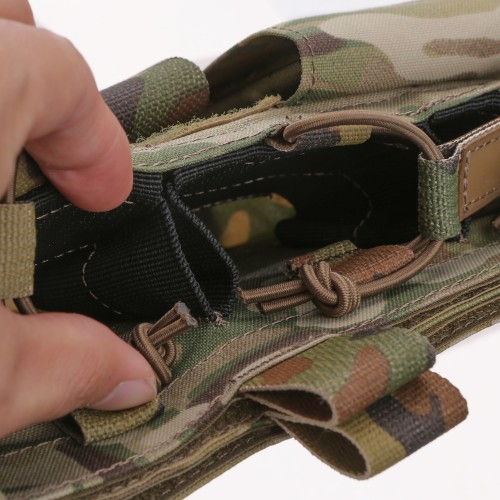 EMERSONGEAR PANNELLO PER CHEST RIG CON TASCA PORTA CARICATORI MULTICAM (EM7363MC)