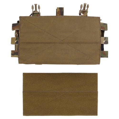 EMERSONGEAR PANNELLO PER CHEST RIG CON TASCA PORTA CARICATORI MULTICAM (EM7363MC)