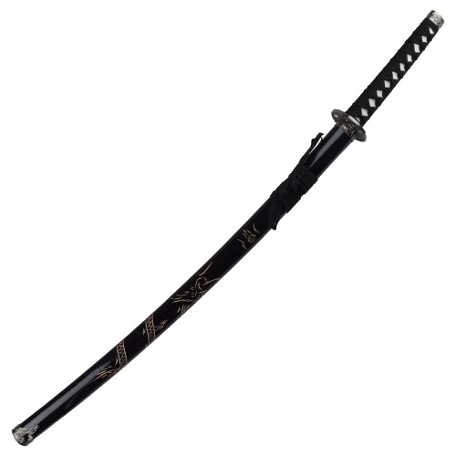 KATANA ORNAMENTALE NERA (ZS574 NERO)