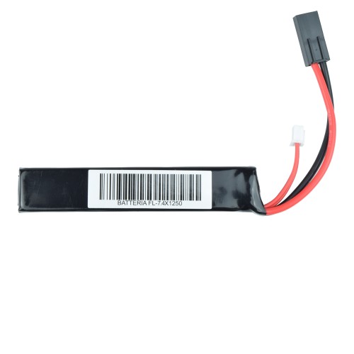 FUEL BATTERIA LI-PO 7.4V x 1250MAH 20C STICK (FL-7.4X1250)