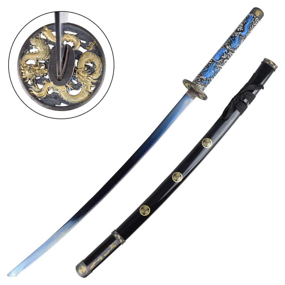 KATANA ORNAMENTALE BLU (ZS626BL)