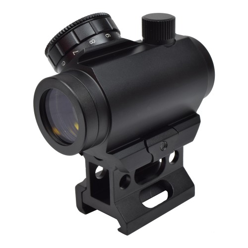 JS-TACTICAL RED DOT SIGHT CON RIALZO 1" NERO (JS-M1K)