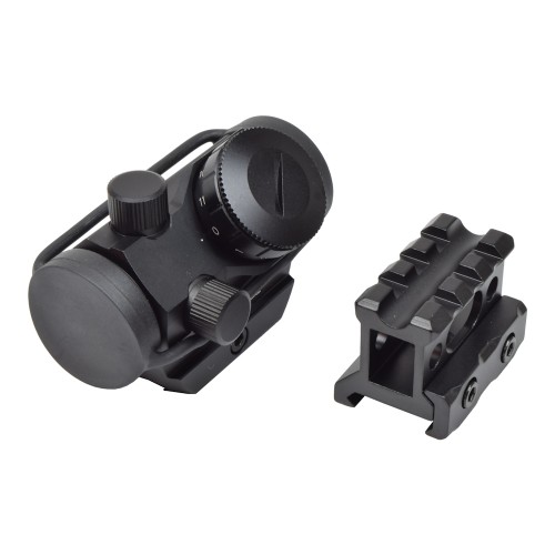 JS-TACTICAL RED DOT SIGHT CON RIALZO 1" NERO (JS-M1K)