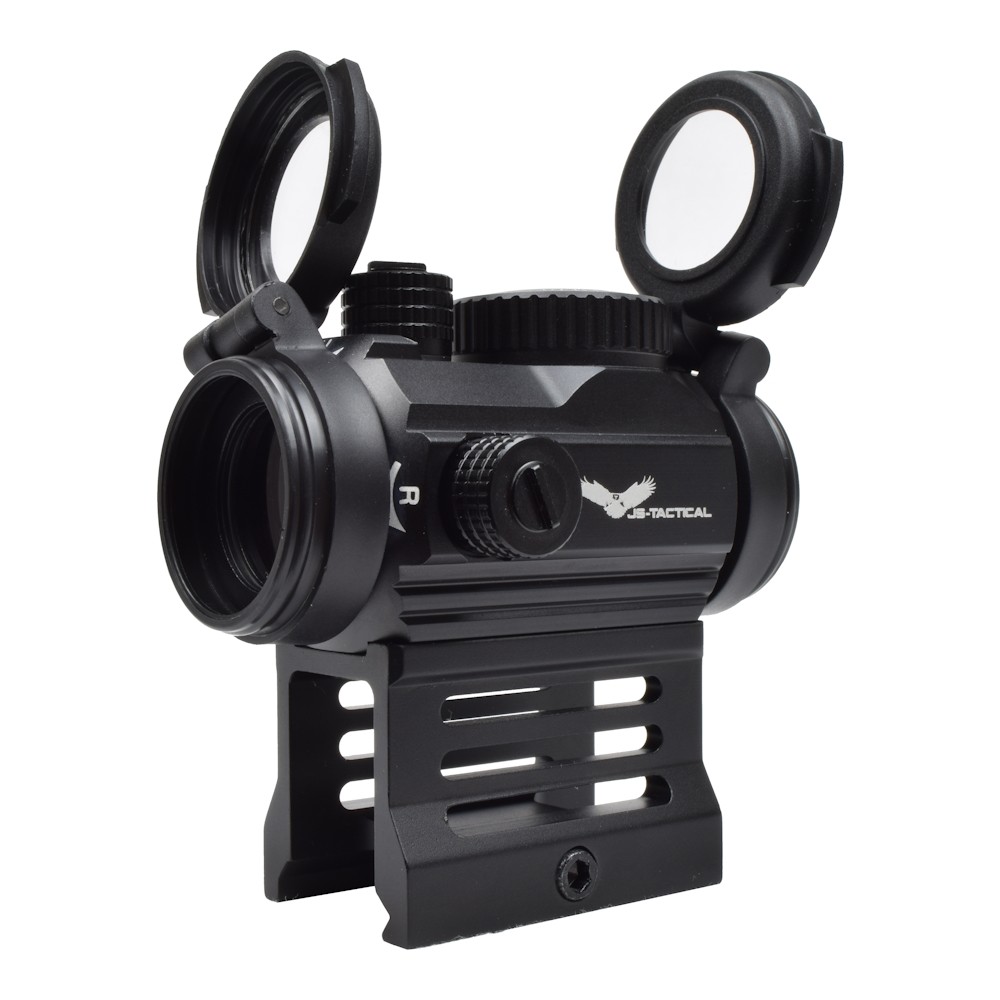 JS-TACTICAL RED DOT SIGHT CON RIALZO 1" NERO (JS-BD02)