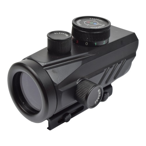 JS-TACTICAL RED DOT SIGHT WITH 20mm & 11mm RAILS MOUNT BLACK (JS-XD30X)