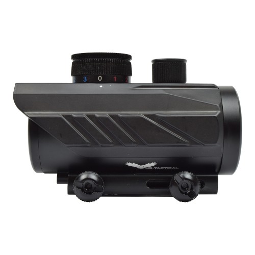 JS-TACTICAL RED DOT SIGHT WITH 20mm & 11mm RAILS MOUNT BLACK (JS-XD30X)