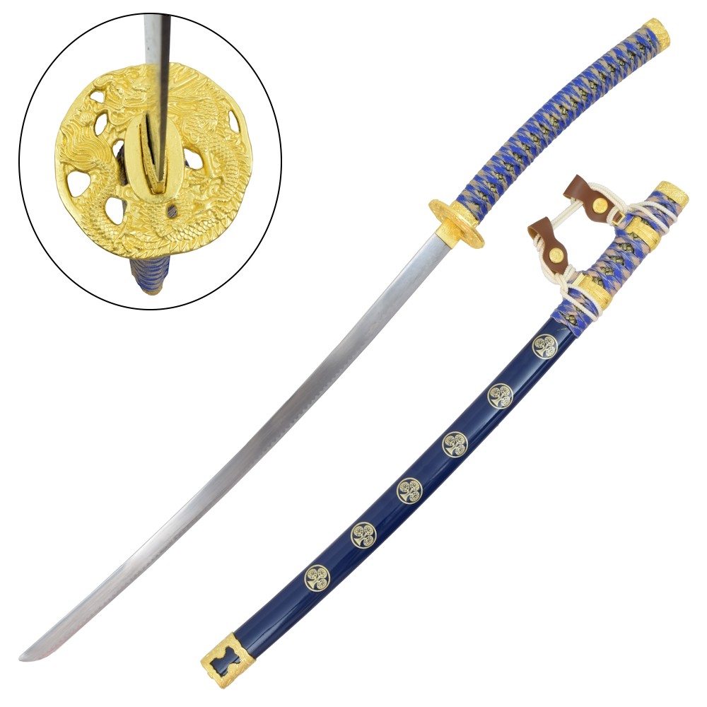 KATANA ORNAMENTALE (JL148 BLU)