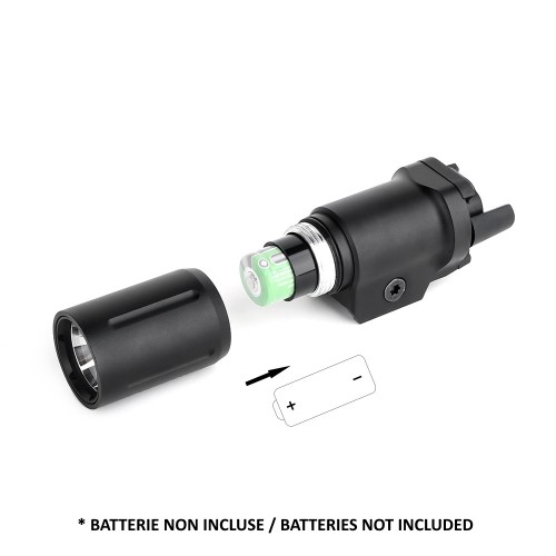 WADSN TORCIA TATTICA LED 1000 LUMENS NERA (WD4094-B)