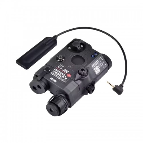 WADSN AIMING DEVICE RED LASER WITH LED FLASHLIGHT BLACK (WDX042-B)