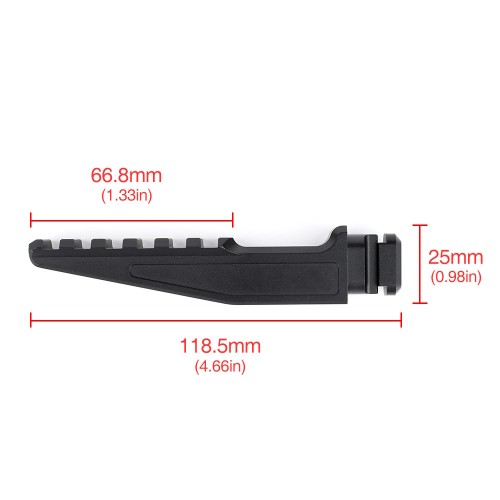 WADSN MICRO MOUNT 20mm RAIL BLACK (WS2016-B)