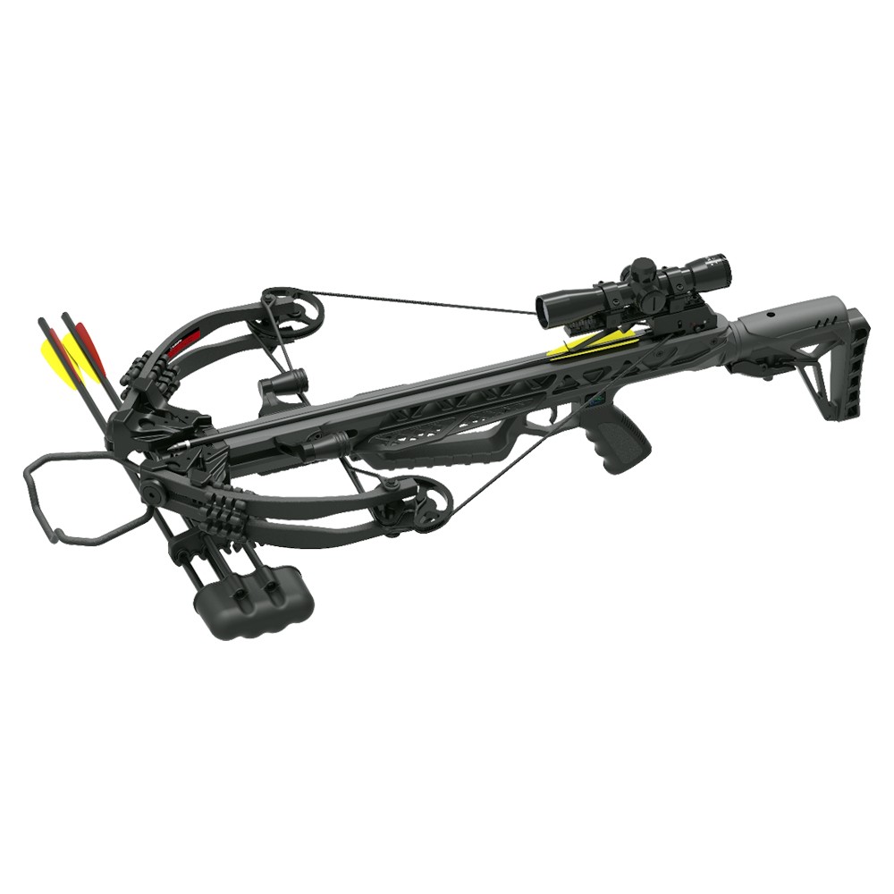 MAN KUNG COMPOUND CROSSBOW HECTOR 185 LBS BLACK (MK-XB62B)