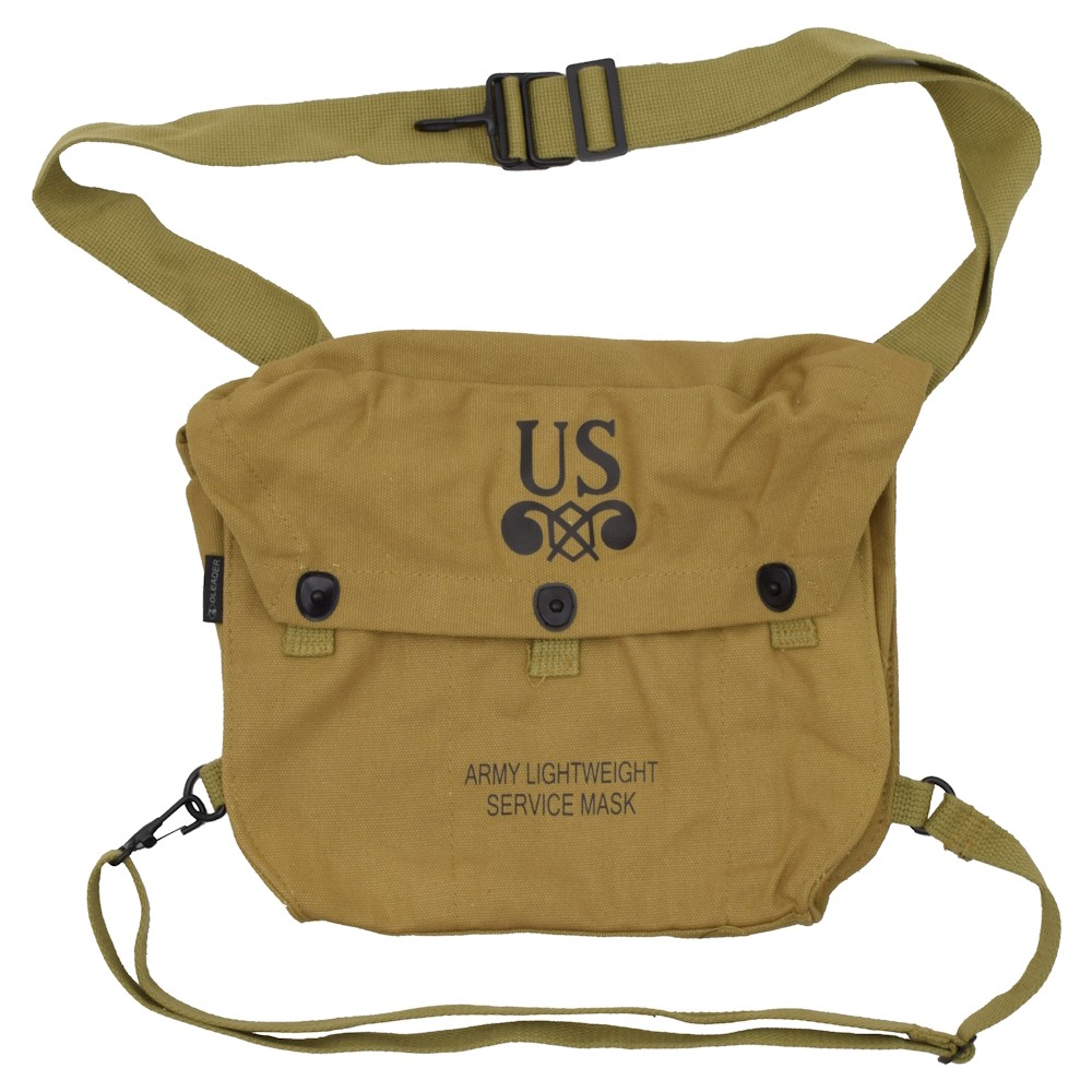 JS-TACTICAL BORSA PORTA MASCHERA A GAS M3/M6 KHAKI (JS-1713)