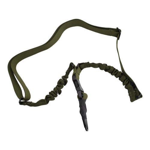 JS-TACTICAL SINGLE POINT BUNGEE SLING OLIVE DRAB (JS-1009V)