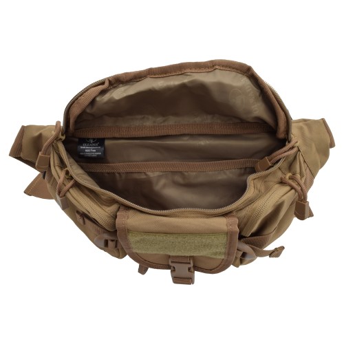 JS-TACTICAL WAIST BAG COYOTE BROWN (JS-1624T)