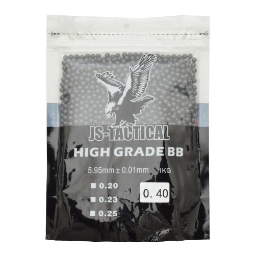 JS-TACTICAL PALLINI 0,40G NERI (JS-BB0.40)