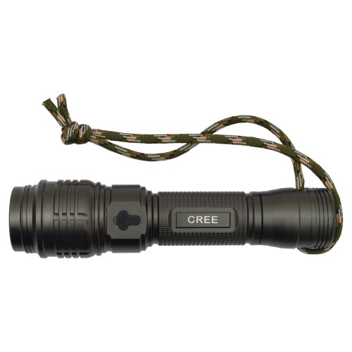 JS-TACTICAL LED FLASHLIGHT 300 LUMENS BLACK (LB-M1)