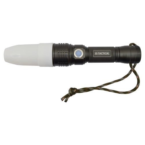 JS-TACTICAL LED FLASHLIGHT 300 LUMENS BLACK (LB-M1)