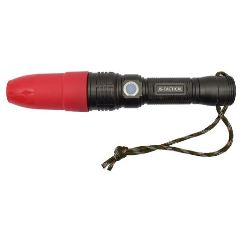 JS-TACTICAL LED FLASHLIGHT 300 LUMENS BLACK (LB-M1)