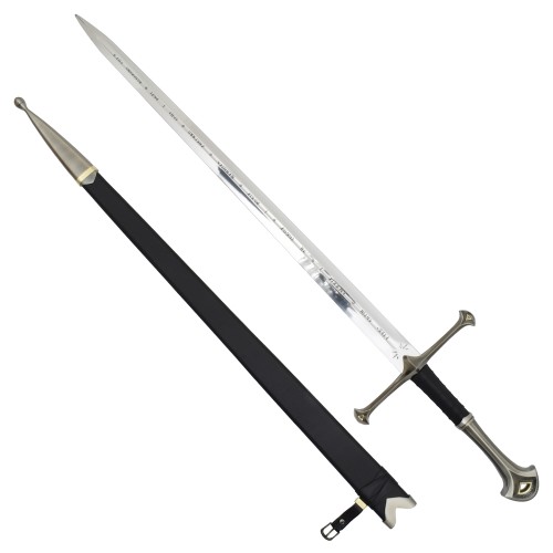 ORNAMENTAL FANTASY SWORD WITH ENGRAVED BLADE (033CU)