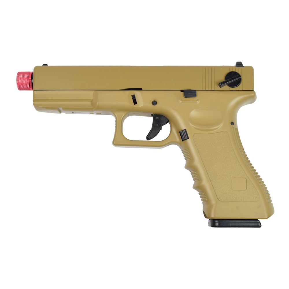 BLOWBACK GAS SEMI/FULL AUTO PISTOL TAN (VG1-A-TAN)