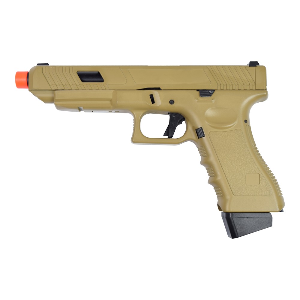 PISTOLA A GAS SCARRELLANTE TAN (VG1-C-TAN)