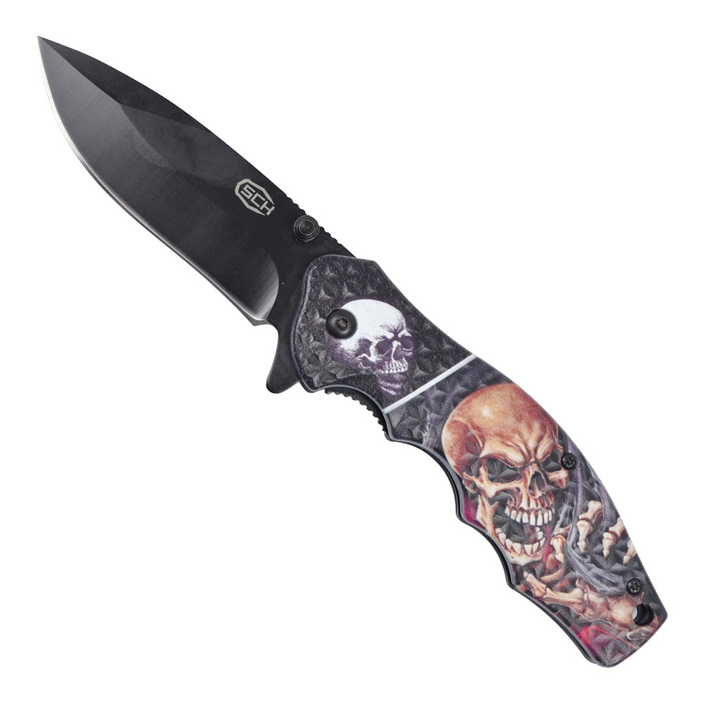 SCK SPRING ASSISTED POCKET FOLDING KNIFE (CW-204) SCK SPRING ASSISTED POCKET FOLDING KNIFE (CW-204)