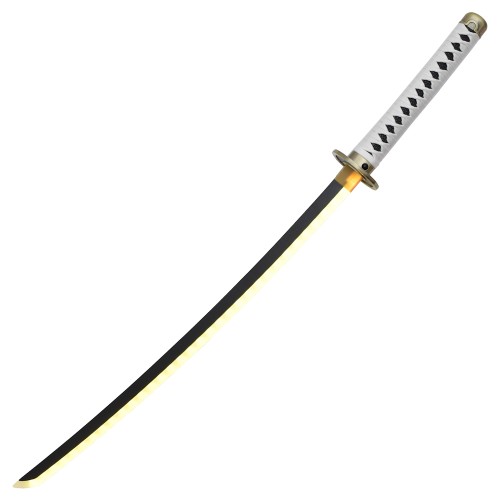 ORNAMENTAL KATANA WITH LED LIGHTING BAMBOO VERSION (ZS512GDWD-LS)