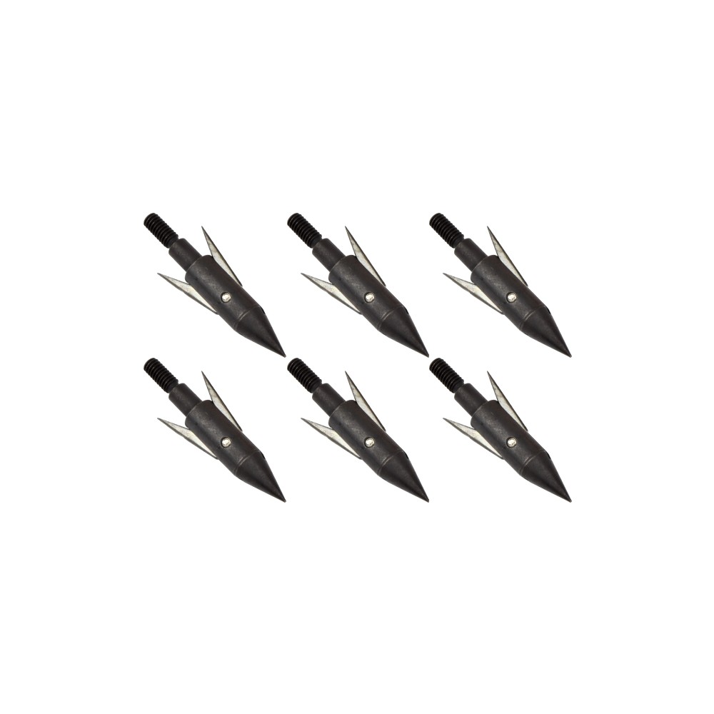 PUNTE DA CACCIA A DUE LAME - SET 6 PEZZI (JX-235) PUNTE DA CACCIA A DUE LAME - SET 6 PEZZI (JX-235)