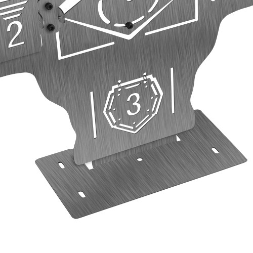 WOSPORT  BERSAGLIO MEZZO BUSTO IN METALLO (WO-TG37)