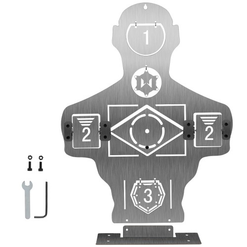 WOSPORT  BERSAGLIO MEZZO BUSTO IN METALLO (WO-TG37)