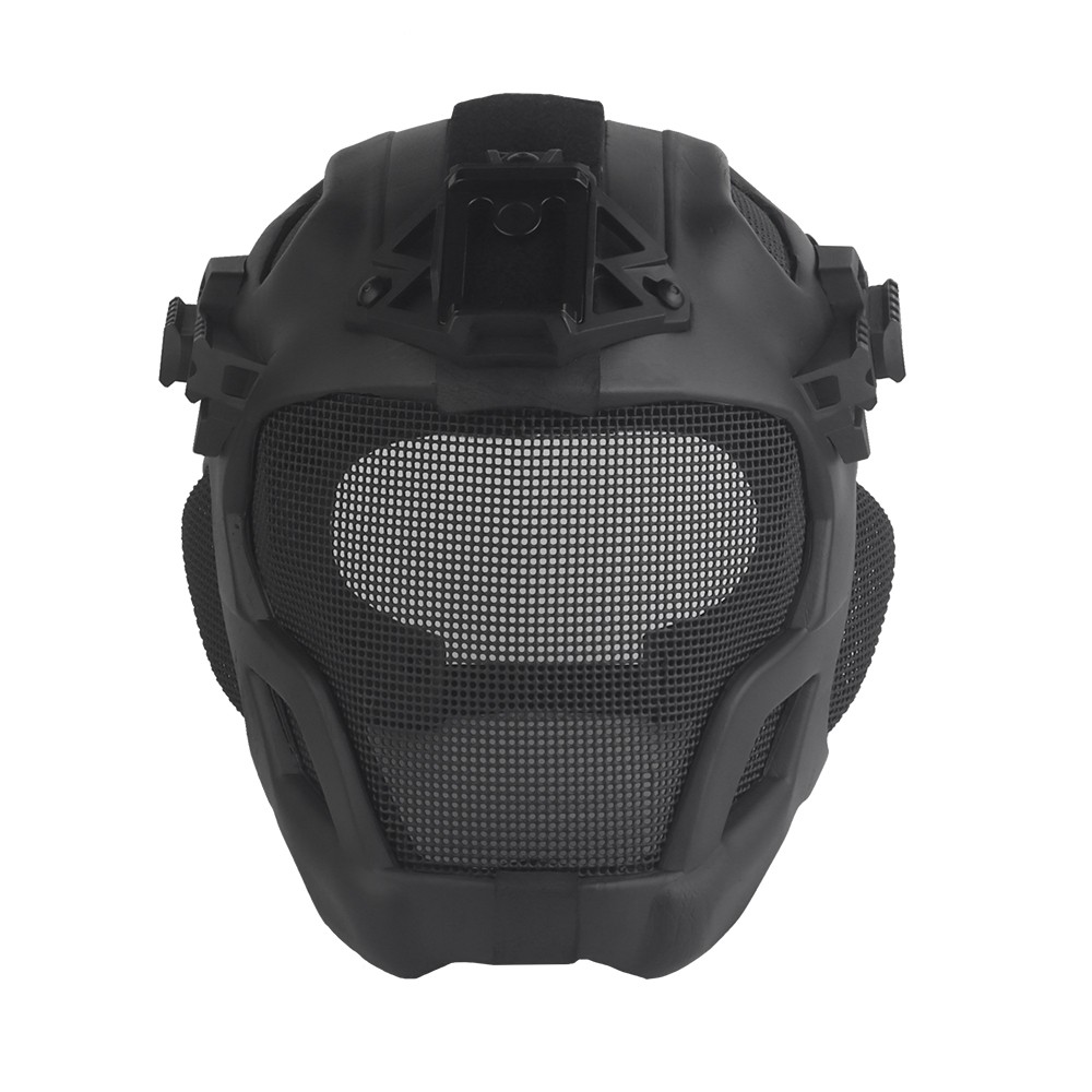 WOSPORT ELMETTO W23 CON RETE METALLICA NERO (WO-HL107) WOSPORT ELMETTO W23 CON RETE METALLICA NERO (WO-HL107)