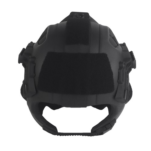 WOSPORT W23 HELMET WITH STEEL MESH BLACK (WO-HL107)