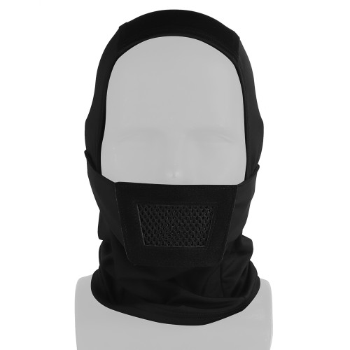 WOSPORT KNIGHT HEADGEAR BLACK (WO-MA205B)
